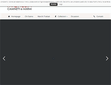 Tablet Screenshot of michelincaminetti.it